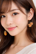 画像をギャラリービューアに読み込む, 【new】リスとドングリのピアス　p-268

